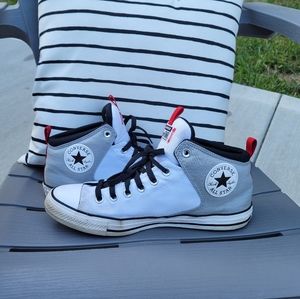 MEN'S CONVERSE CHUCK TAYLOR ALL STAR HI STREET CANVAS SNEAKERS